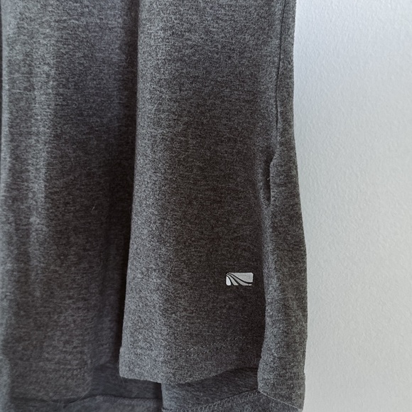 Marika Heather Gray Sleeveless Relaxed Tank Top - Size Small - Picture 3 of 4